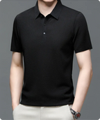 Men's Polo Shirt Tailored Fit & Breathable Cotton Blend