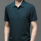 Men's Polo Shirt Tailored Fit Breathable Cotton Blend