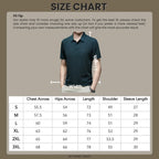Men's Polo Shirt Tailored Fit & Breathable Cotton Blend