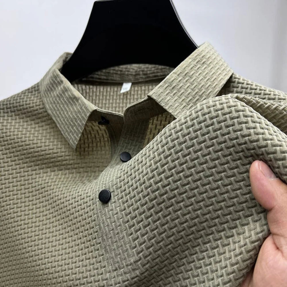 Men's Polo Shirt Tailored Fit & Breathable Cotton Blend