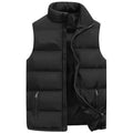 Men's Puffer Vest Sleeveless Water Repellent Zippered Pockets