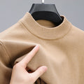 Men's Pullover Sweater Soft Knit Ribbed Hem