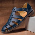 Men's Sandals Breathable Leather & Padded Sole