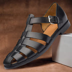 Men's Sandals Breathable Leather & Padded Sole