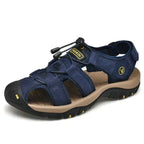 Men's Sandals Ergonomic Contoured Footbed Adjustable Straps Slip-Resistant Sole