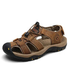 Men's Sandals Ergonomic Contoured Footbed Adjustable Straps Slip-Resistant Sole