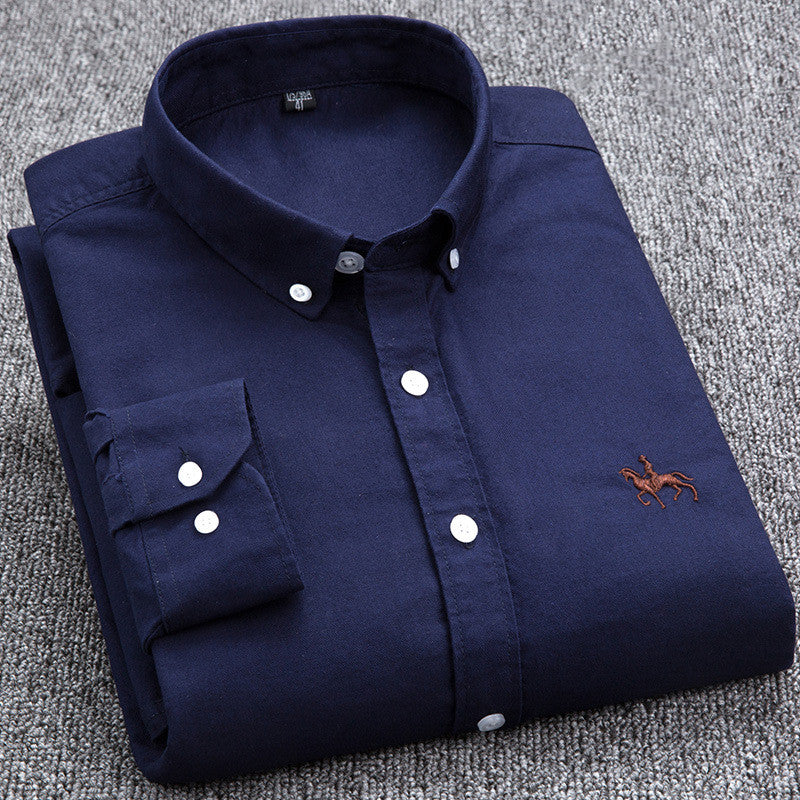 Men's Shirt Premium Cotton Anti-Crease Machine Washable