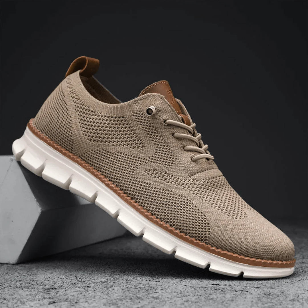 Men's Shoes Ergonomic Insole Vegan Leather Upper