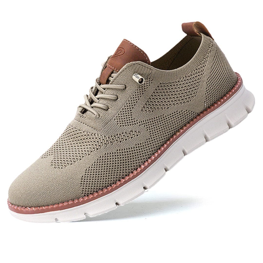 Men's Shoes Ergonomic Insole Vegan Leather Upper