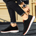 Men's Shoes Ergonomic Insole Vegan Leather Upper