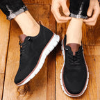 Men's Shoes Ergonomic Insole Vegan Leather Upper