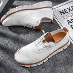 Men's Shoes Ergonomic Insole Vegan Leather Upper