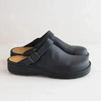 Men's Slippers Orthotic Leather Removable Insoles