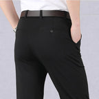 Men's Stretch Trousers Slim Fit & Breathable Cotton Blend