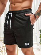 Men's Summer Shorts Striped Loose Fit Lightweight & Breathable
