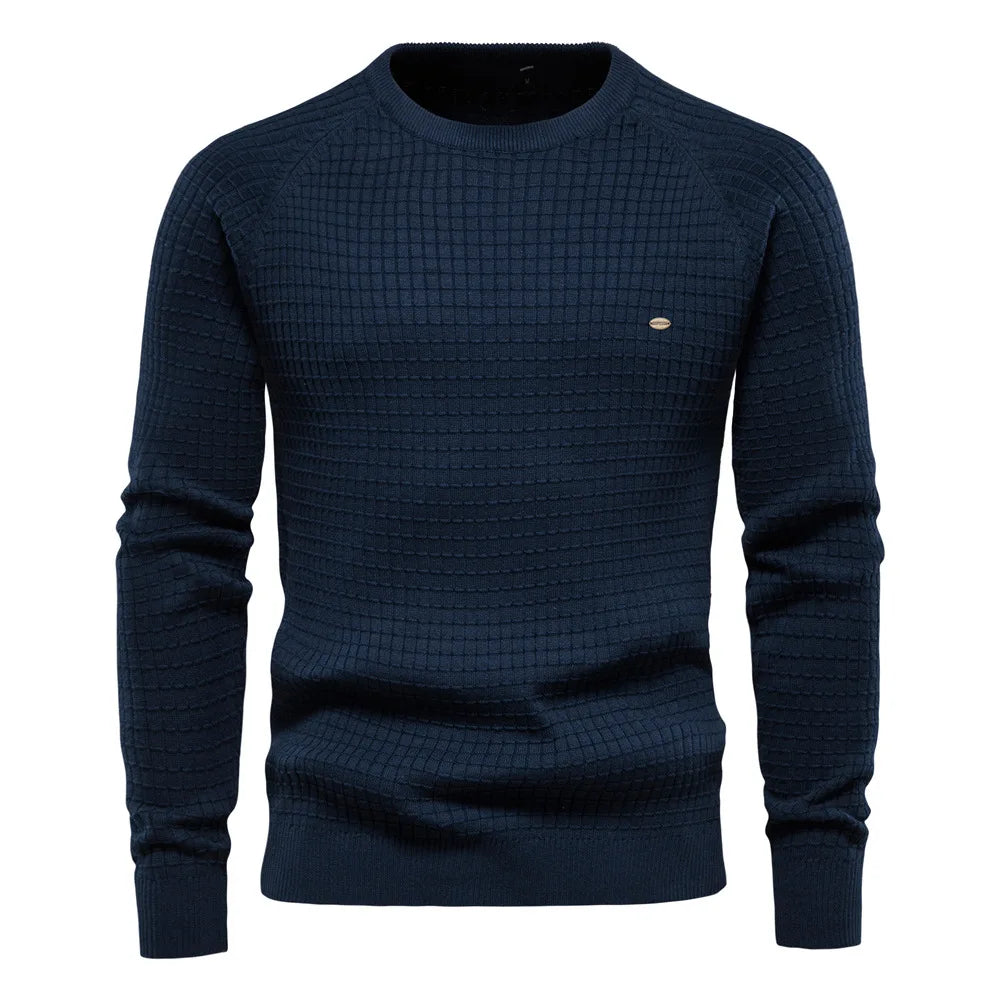 Men's Sweater Classic Crewneck Flattering Fit