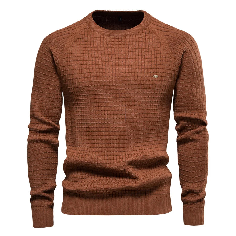 Men's Sweater Classic Crewneck Flattering Fit