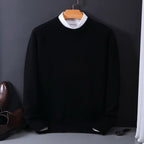 Men's Sweater Crewneck 100% Cashmere Soft & Durable