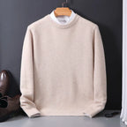 Men's Sweater Crewneck 100% Cashmere Soft & Durable
