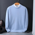 Men's Sweater Crewneck 100% Cashmere Soft & Durable