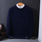 Men's Sweater Crewneck 100% Cashmere Soft & Durable