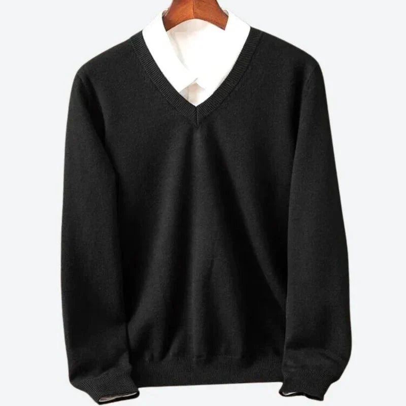 Men's Sweater Soft & Warm Knit Round Neck