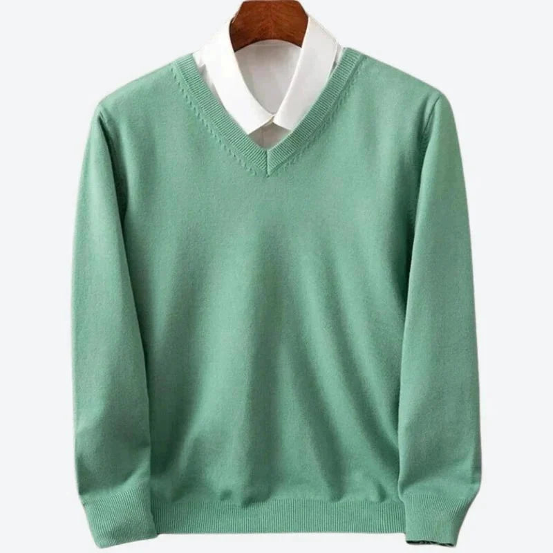 Men's Sweater Soft & Warm Knit Round Neck