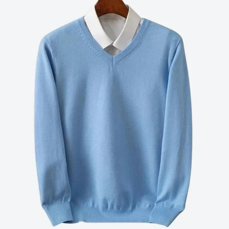 Men's Sweater Soft & Warm Knit Round Neck