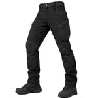 Men’s Tactical Trousers Fleece-Lined Water-Resistant Reinforced Knees