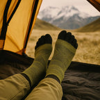 Men's Thermal Socks Merino Wool Five-Toe Moisture-Wicking