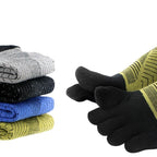 Men's Thermal Socks Merino Wool Five-Toe Moisture-Wicking