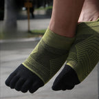 Men's Thermal Socks Merino Wool Five-Toe Moisture-Wicking