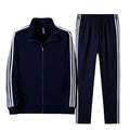 Men's Tracksuit Breathable Polyester 2-Piece Set