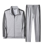 Men's Tracksuit Breathable Polyester 2-Piece Set