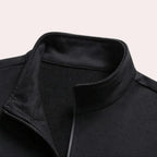 Men's Tracksuit Wrinkle-Resistant Polyester Full-Zip