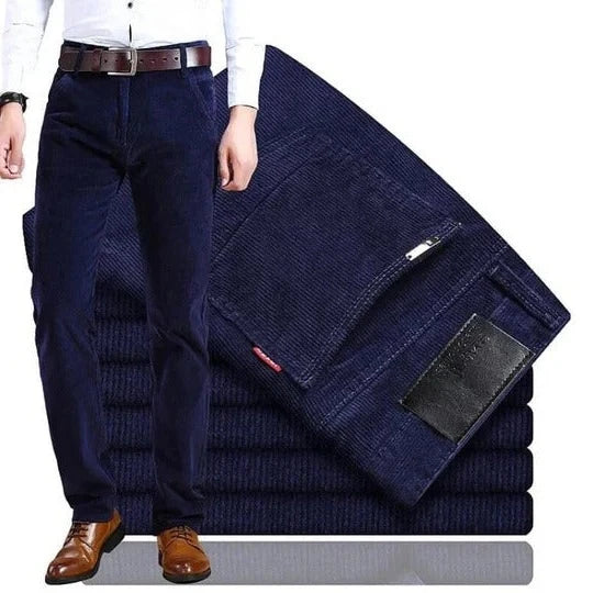 Men's Trousers Straight-Leg All-Season Comfort