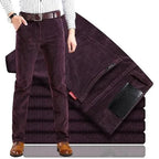 Men's Trousers Straight-Leg All-Season Comfort