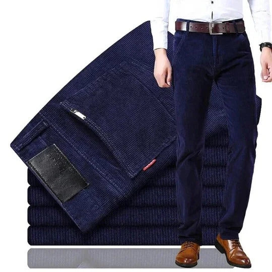 Men's Trousers Straight-Leg All-Season Comfort