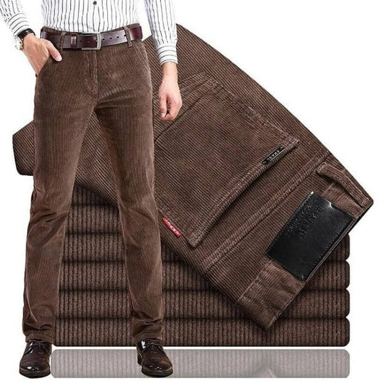 Men's Trousers Straight-Leg All-Season Comfort