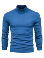 Men's Turtleneck Sweater Soft Knit Lightweight Layering
