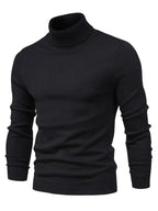 Men's Turtleneck Sweater Soft Knit Lightweight Layering