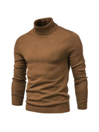 Men's Turtleneck Sweater Soft Knit Lightweight Layering
