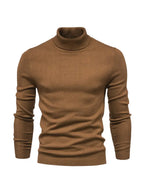 Men's Turtleneck Sweater Soft Knit Lightweight Layering