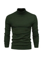 Men's Turtleneck Sweater Soft Knit Lightweight Layering