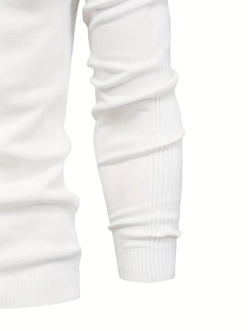 Men's Turtleneck Sweater Soft Knit Lightweight Layering