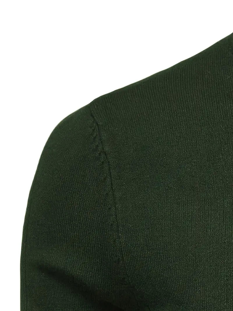 Men's Turtleneck Sweater Soft Knit Lightweight Layering