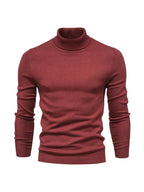 Men's Turtleneck Sweater Soft Knit Lightweight Layering