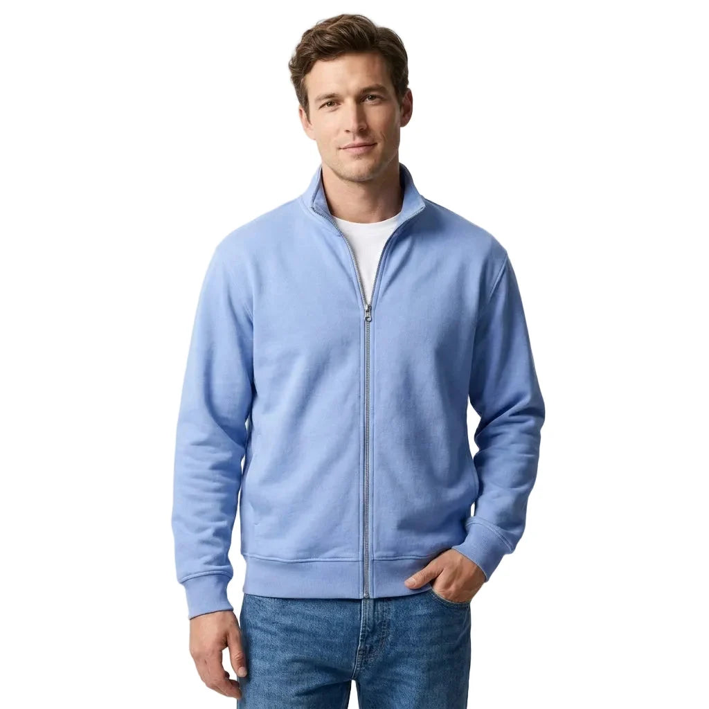 Men's Vest Full-Length Zipper Modern Fit
