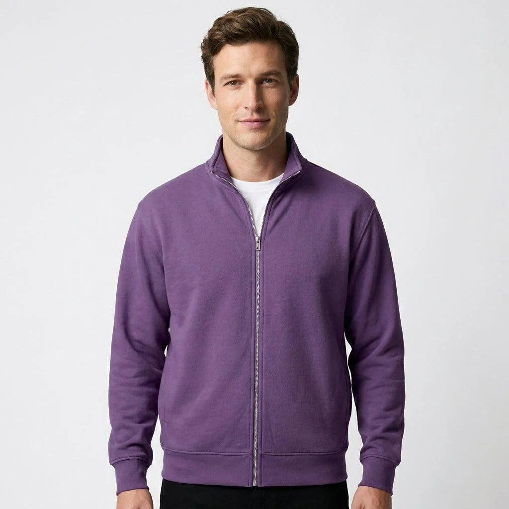Men's Vest Full-Length Zipper Modern Fit