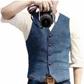 Men's Waistcoat Cardigan-Sweater Hybrid Soft & Durable